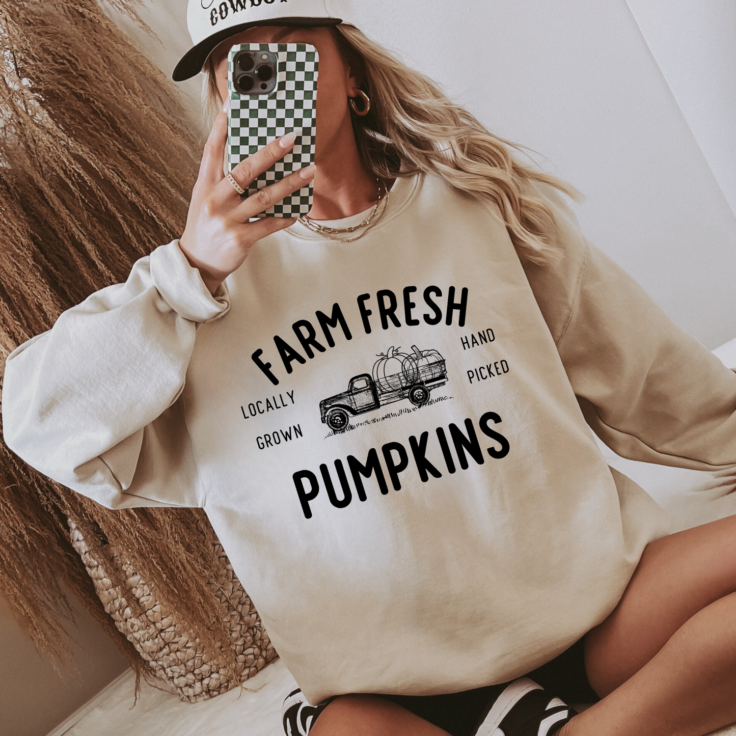 Farm Fresh Pumpkins Sweatshirt