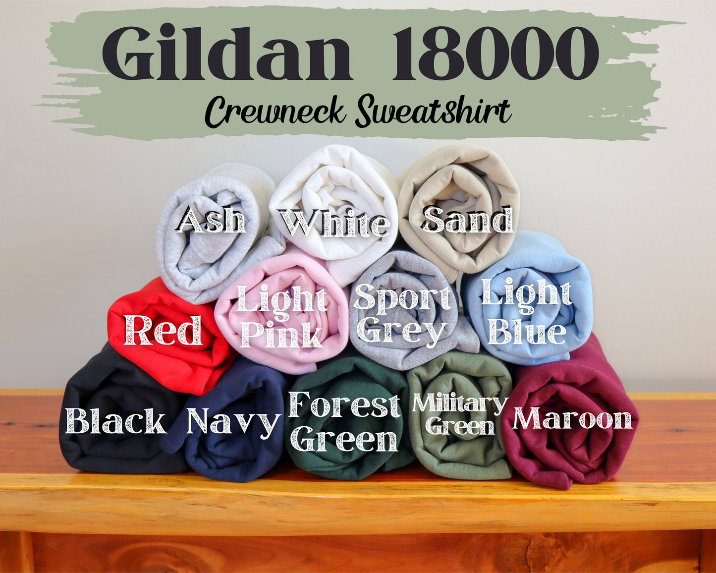 Personzalized Mama EST Sweatshirt with Children's name on Sleeve