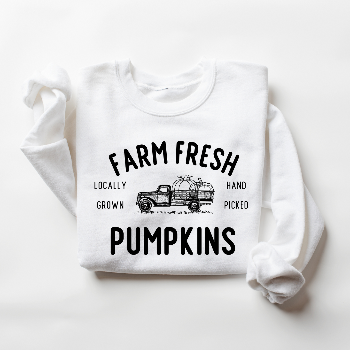 Farm Fresh Pumpkins Sweatshirt