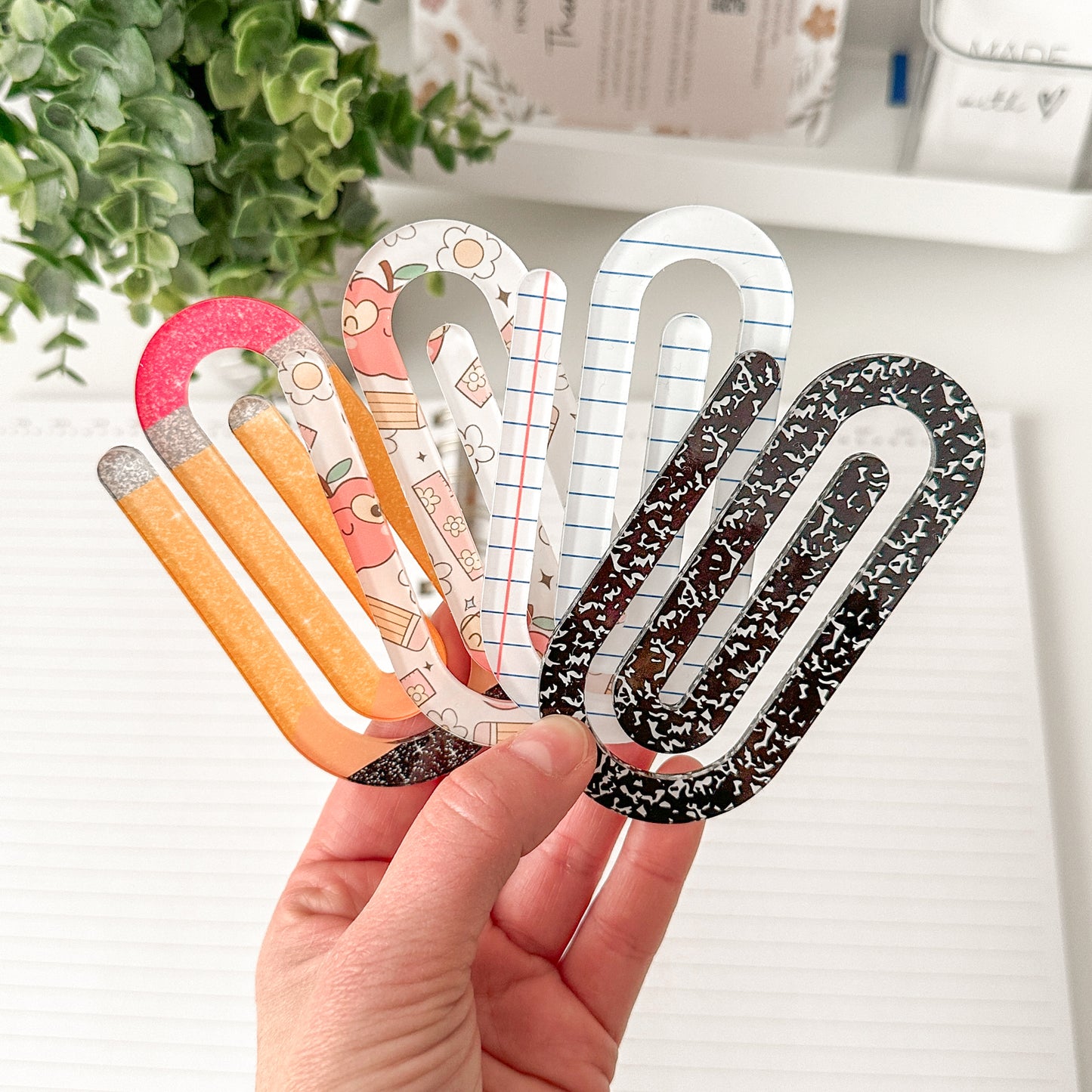 Acrylic Paper Clips