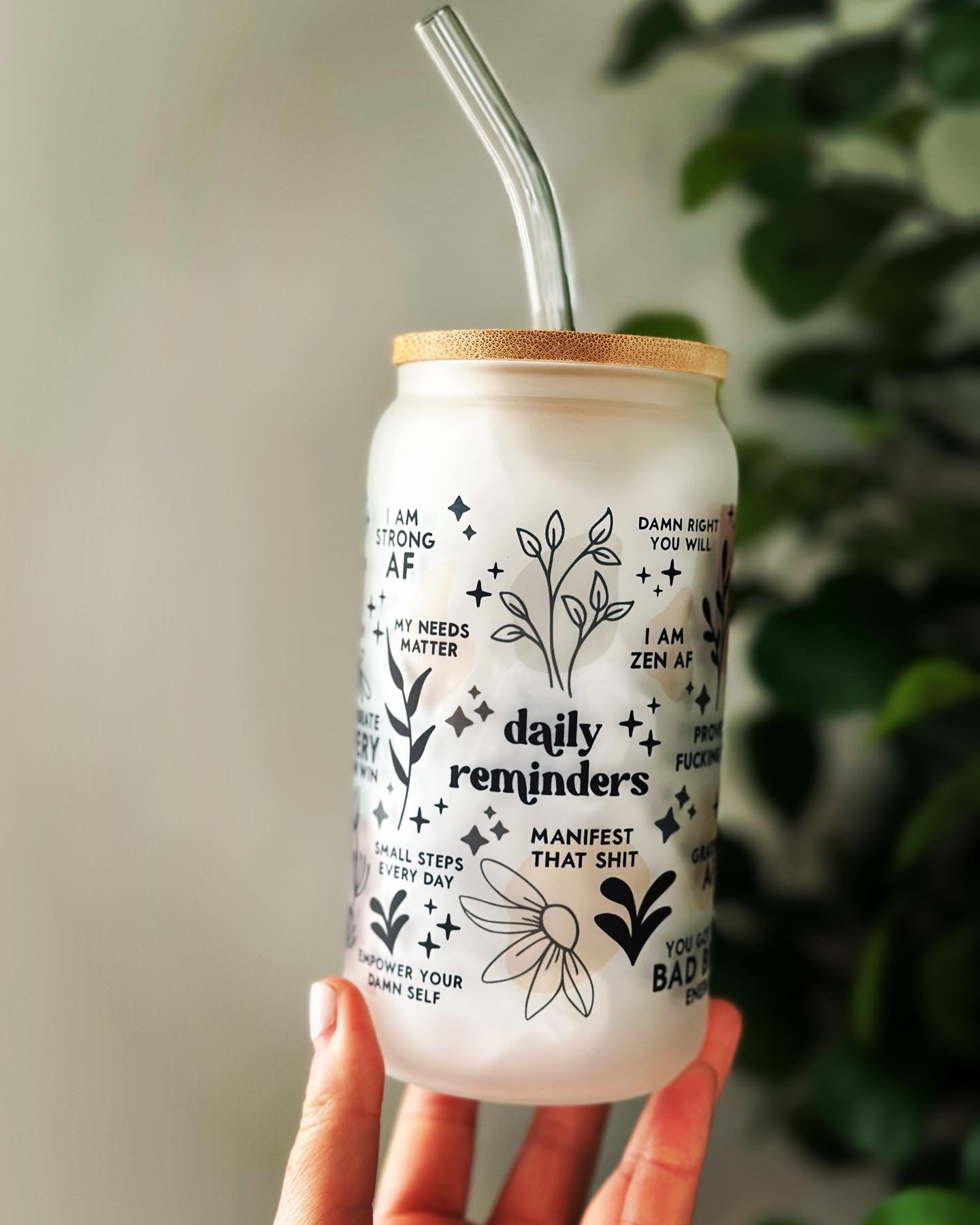 Daily Reminders Tumbler