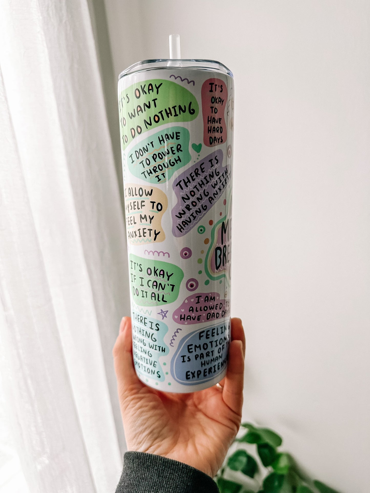 My mental breakdown cup 20oz