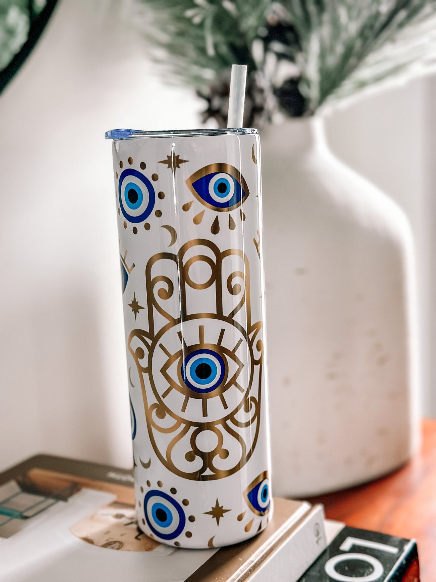 EVIL EYE TUMBLER