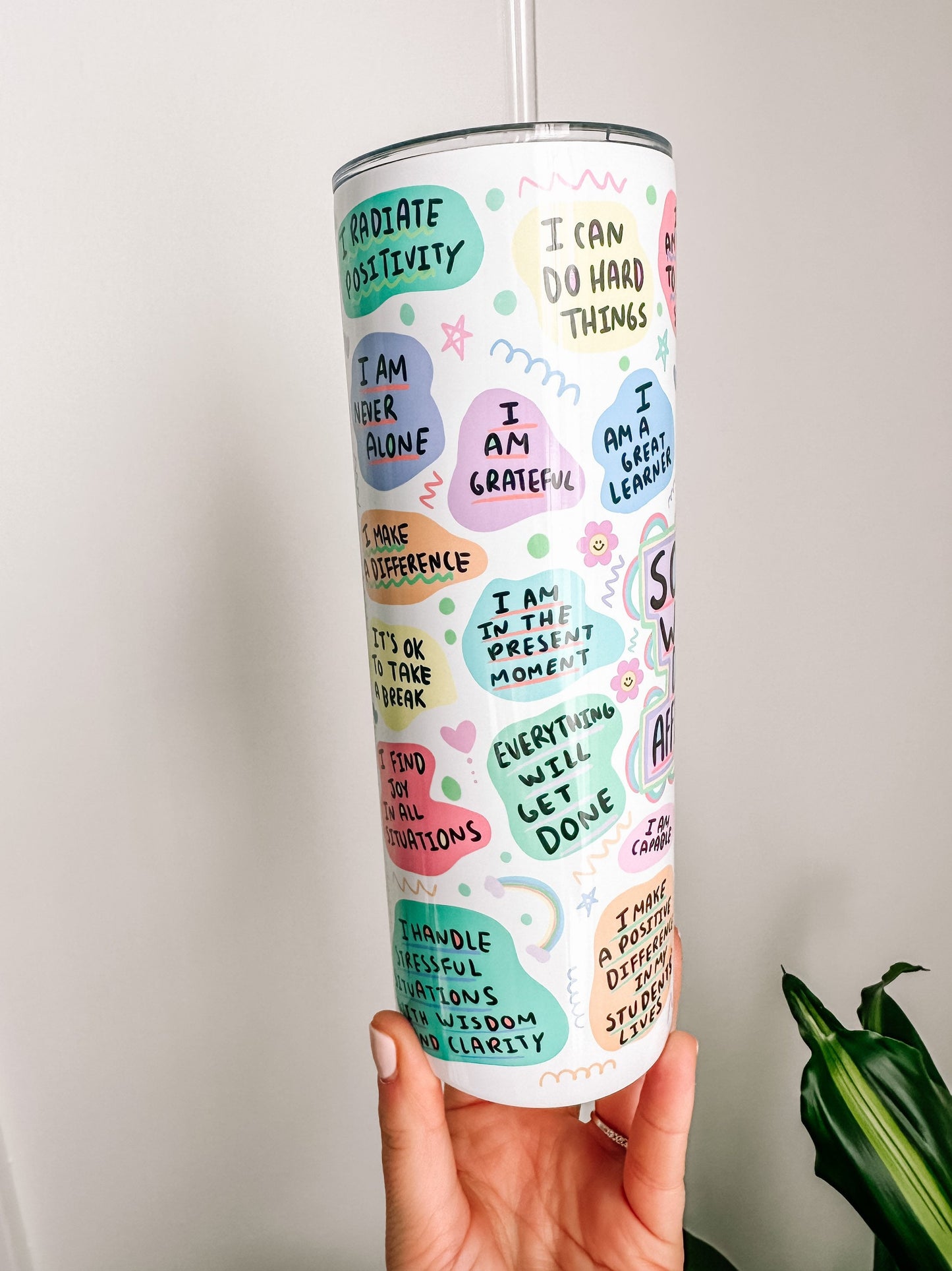 Social workerDaily Affirmation 20oz