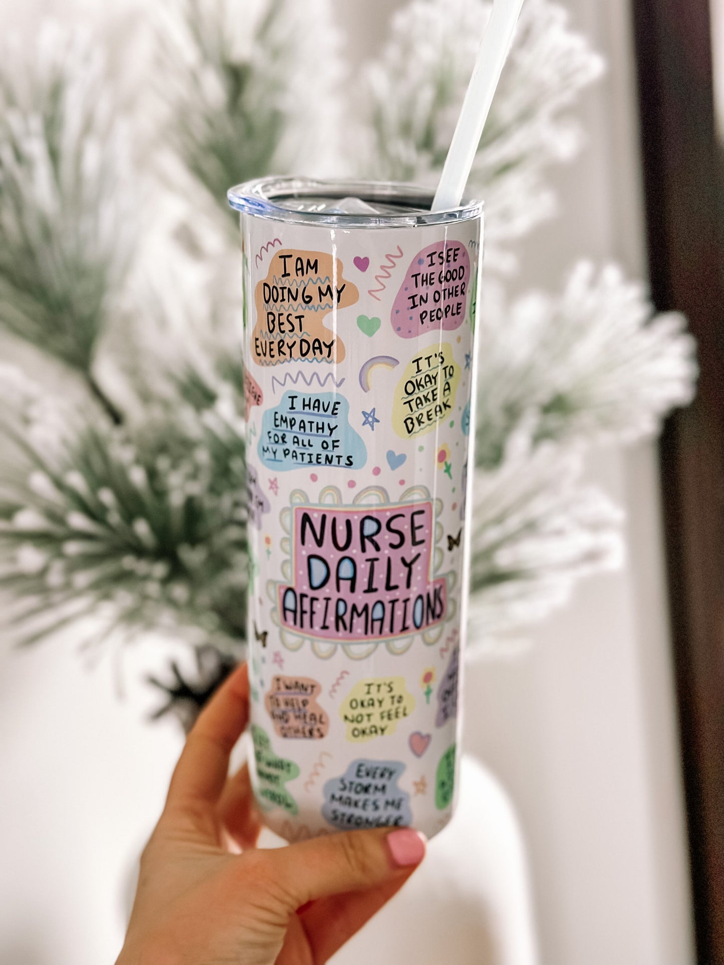 Nurse affirmation Tumbler 20oz