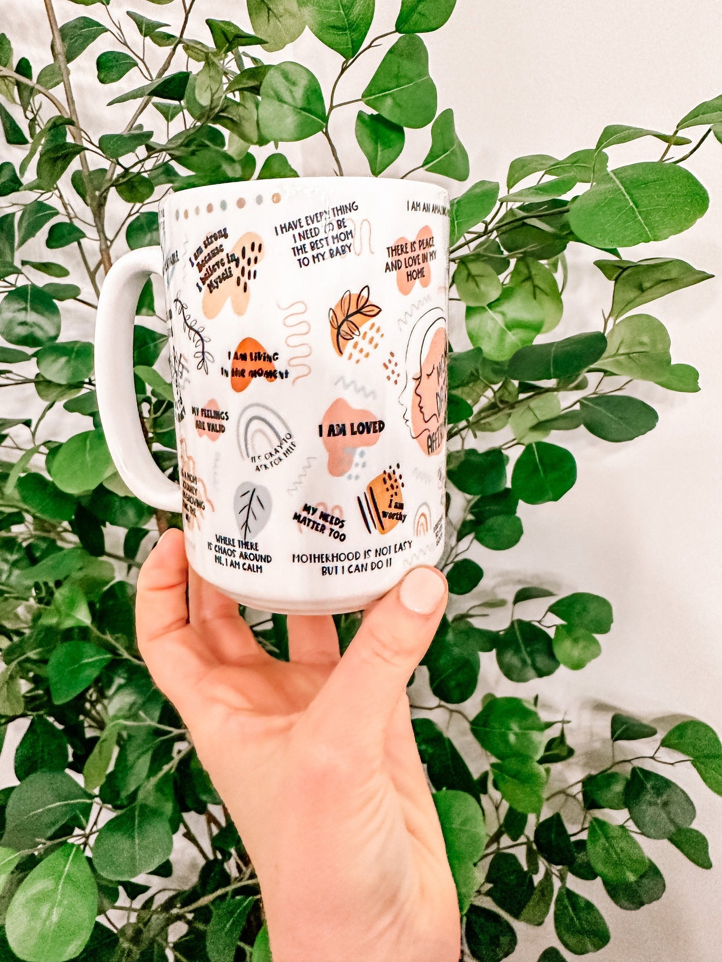 Mom Daily Affirmation mug 15oz