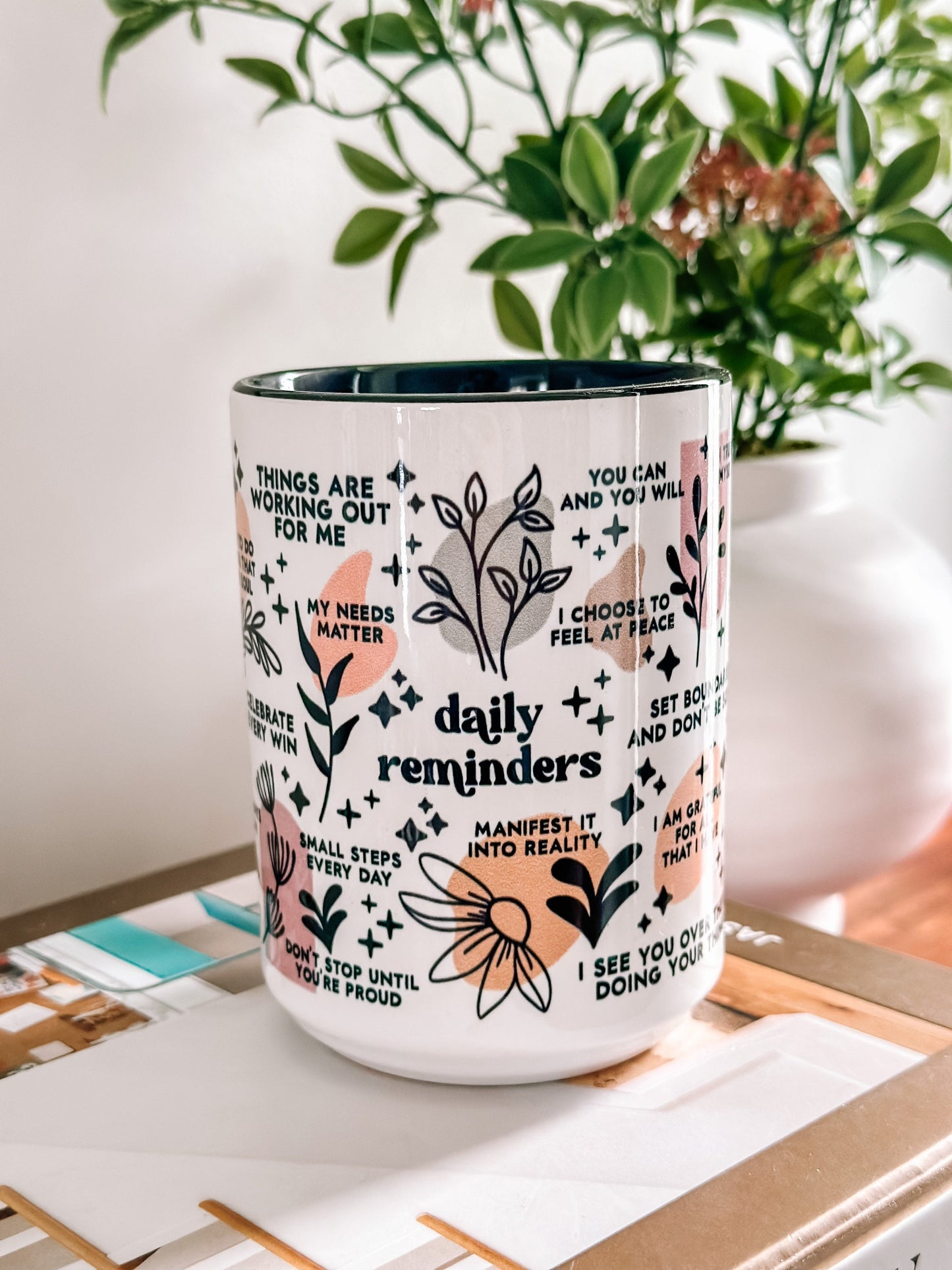 DAILY REMINDERS MUG COLORED