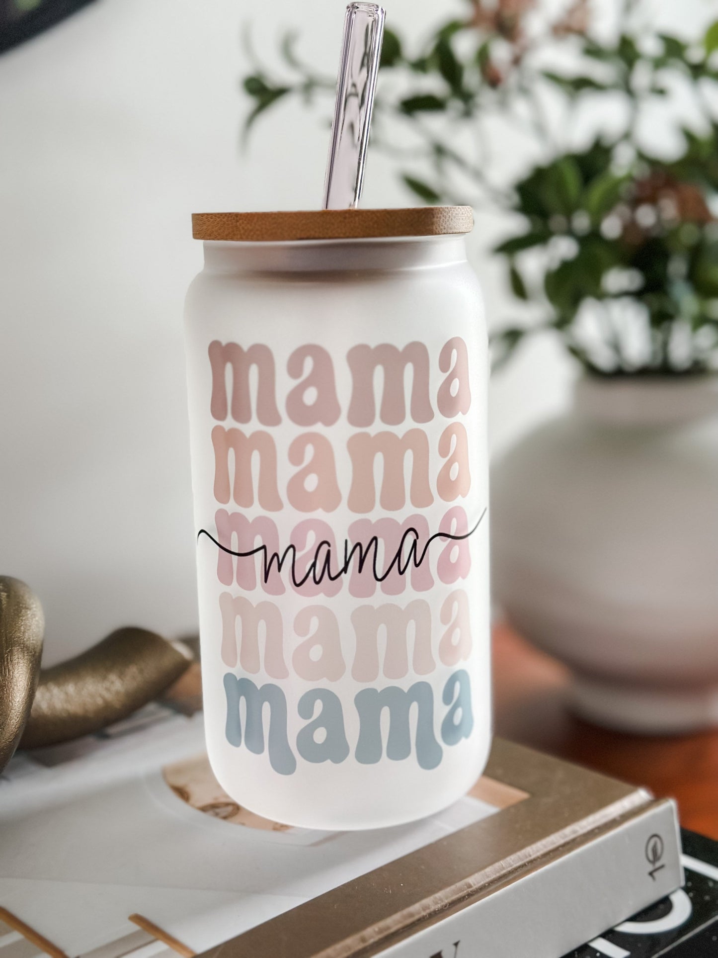 Mama Frosted Tumbler
