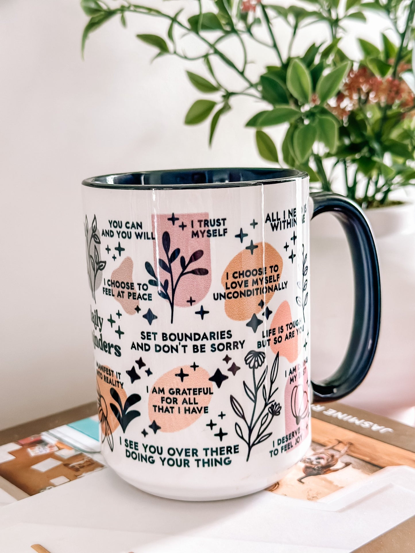 DAILY REMINDERS MUG COLORED