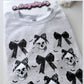 Skeleton and Black Bow Sweatshirt