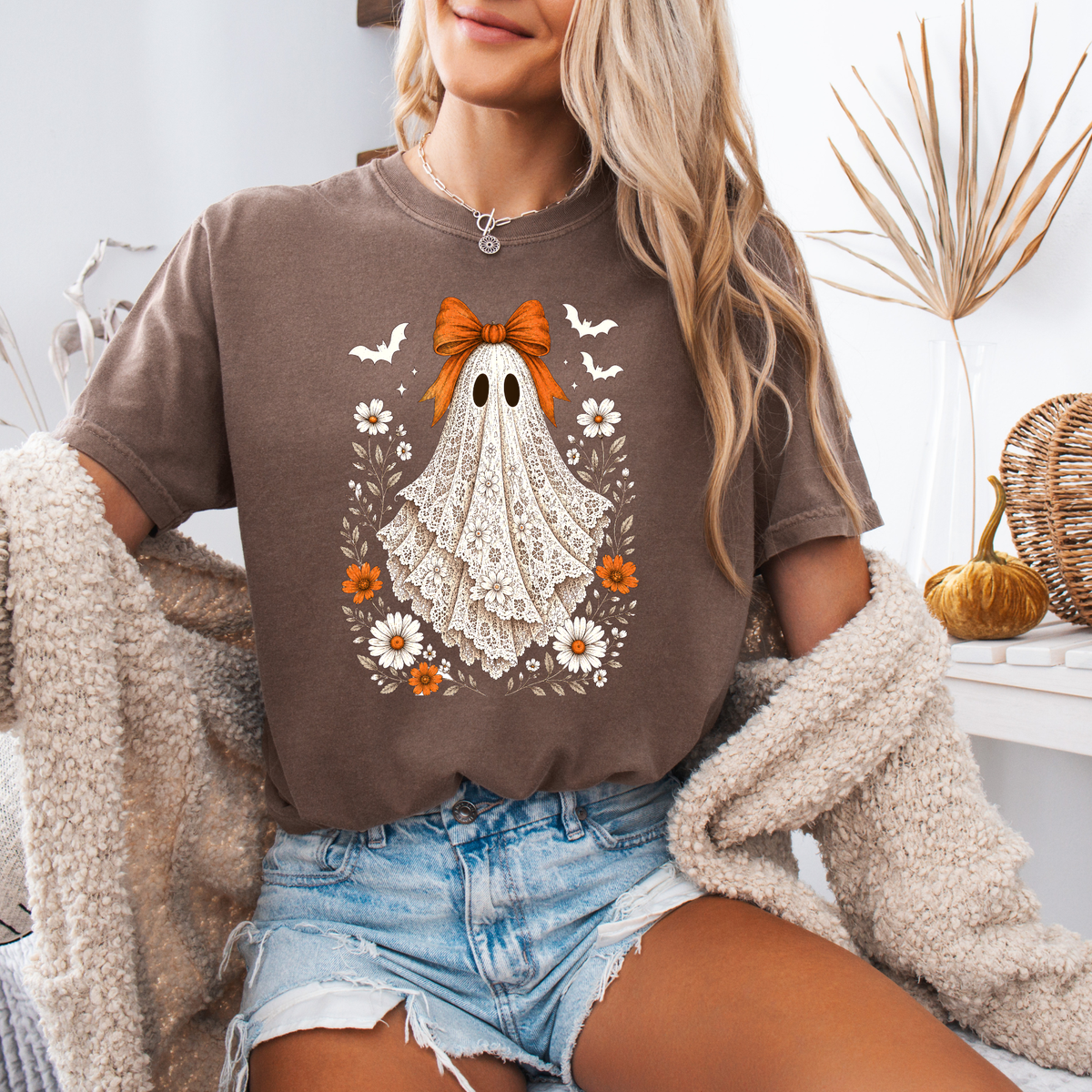 Cute Halloween Ghost Tshirt