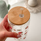 Strawberry and Flowers Tumbler