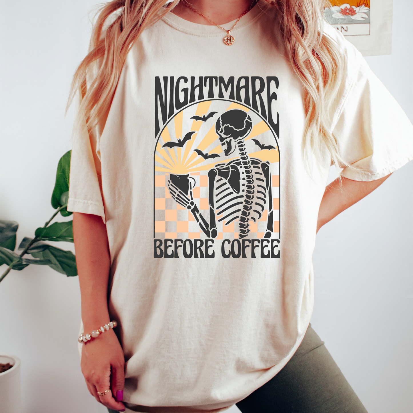 Nightmare Before Coffee T-shirt