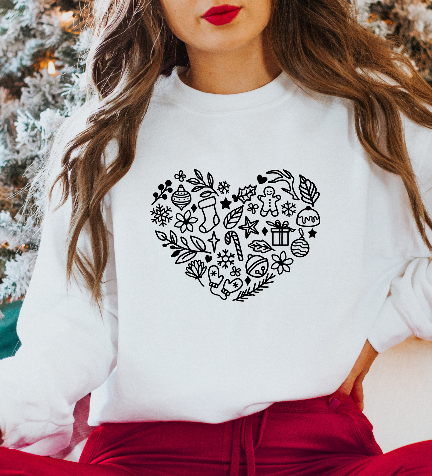 Christmas Doodle Sweatshirt