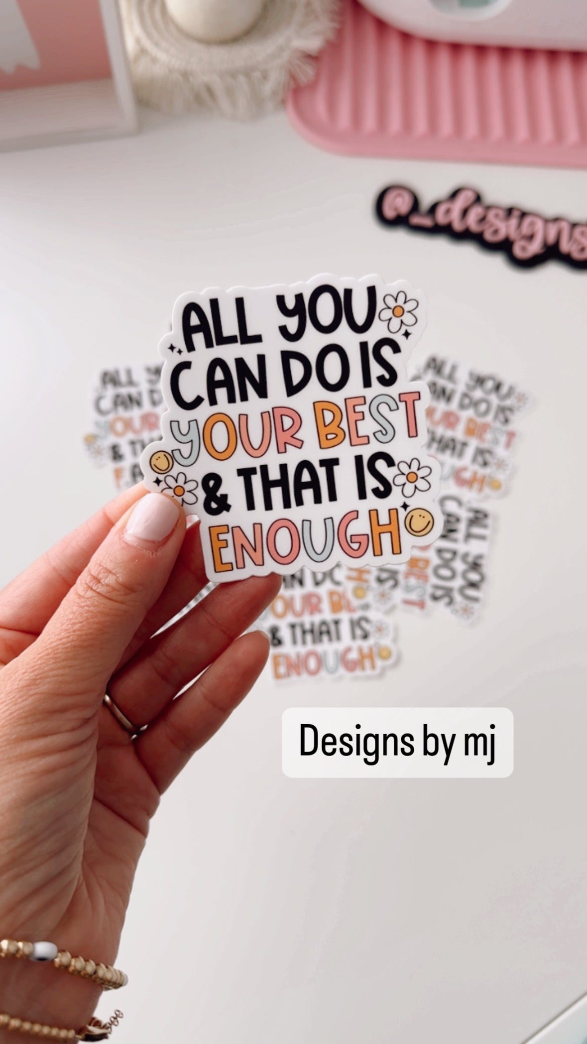 That is Enough Sticker