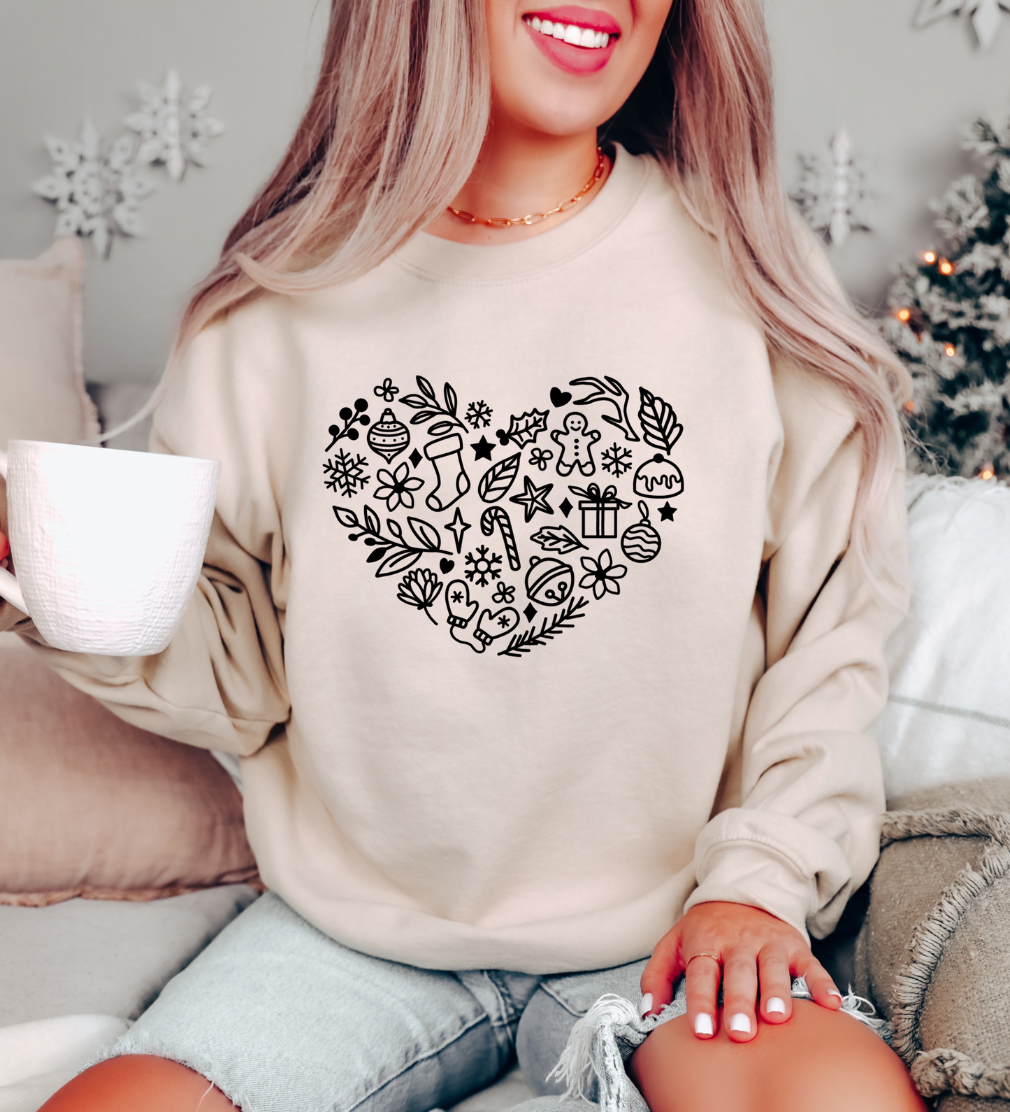 Christmas Doodle Sweatshirt