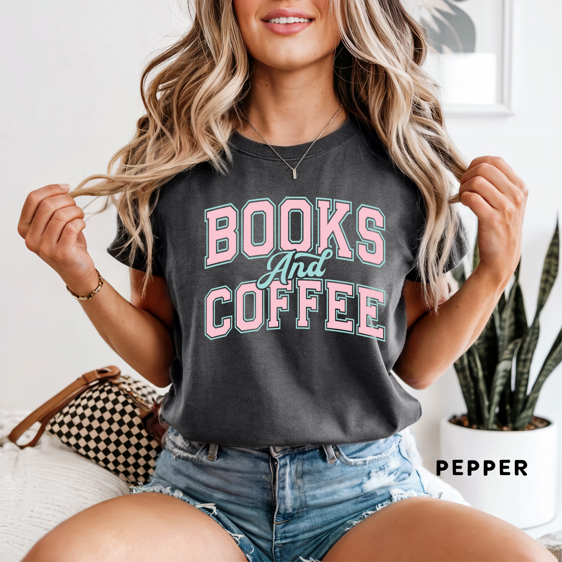 Coffee and Books Tshirt