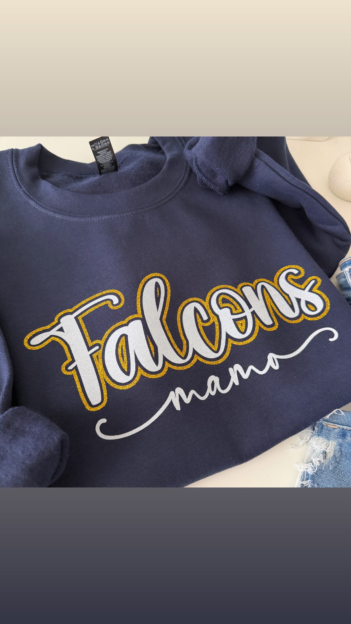 Falcons Mama Crewneck