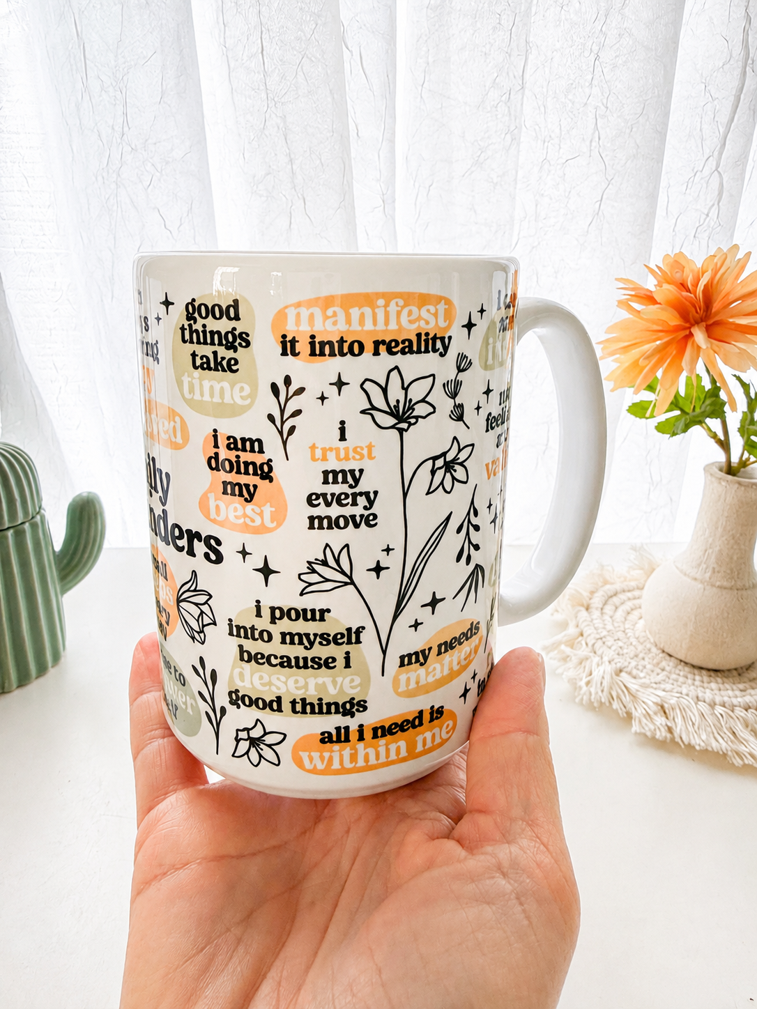 Self Love Affirmations Mug
