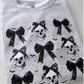 Skeleton and Black Bow Sweatshirt