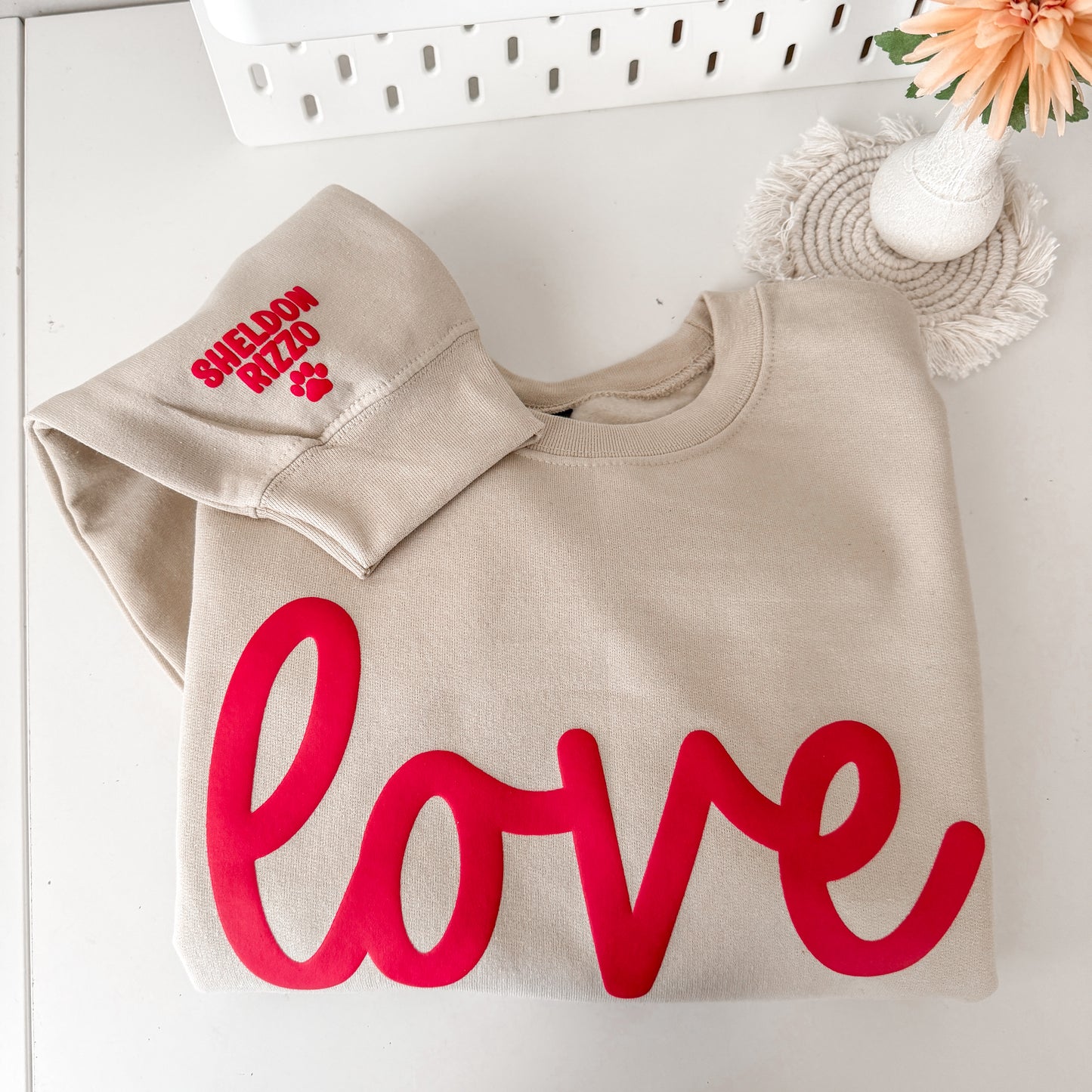 Love Puff Sweatshirt