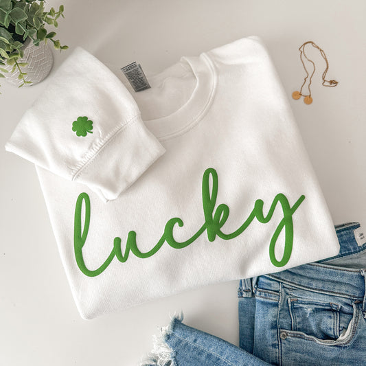 Lucky Puff Sweatshirt