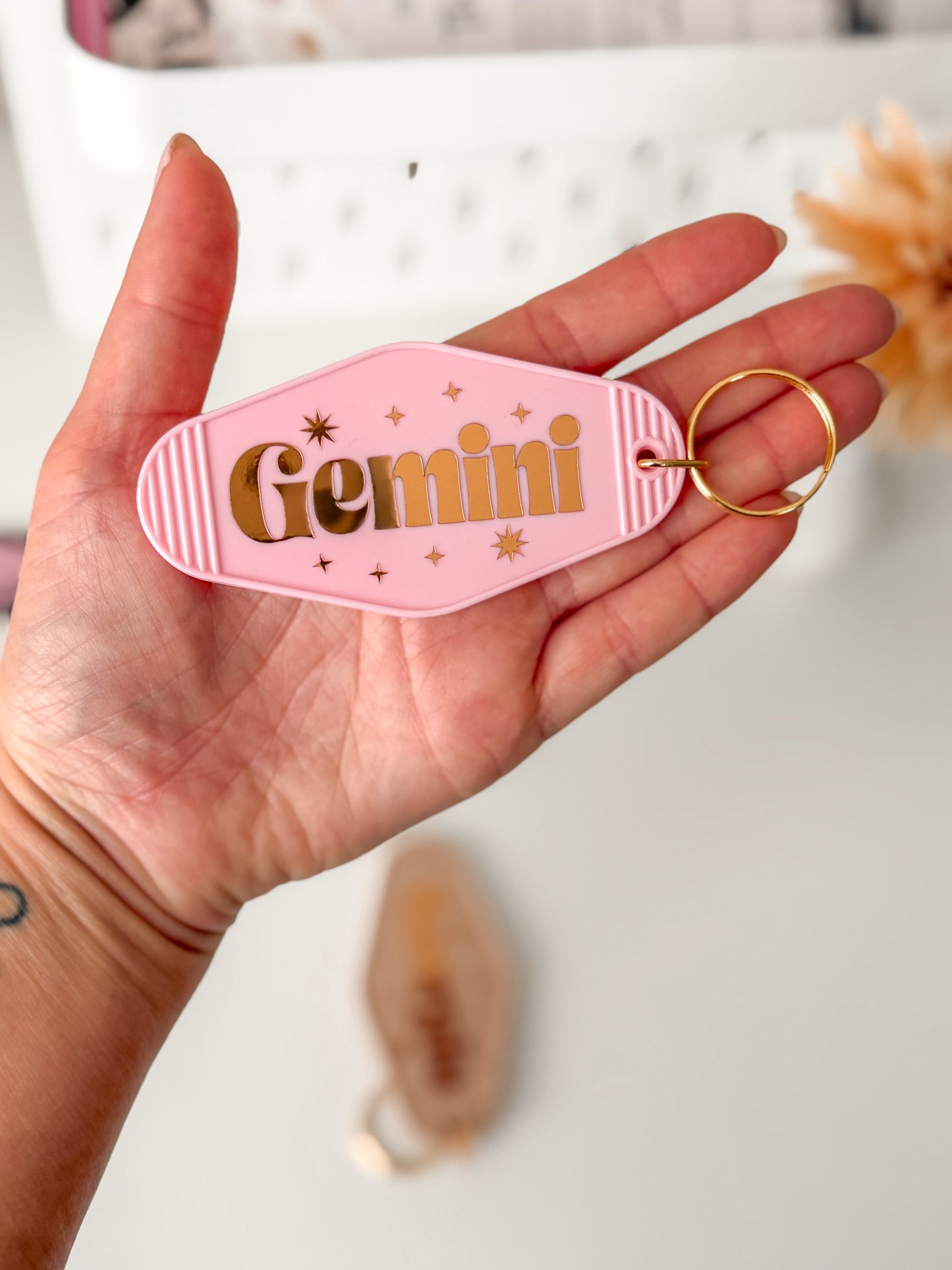 Zodiac Motel Keychain