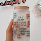 Mom Daily Affirmation Glass Tumbler