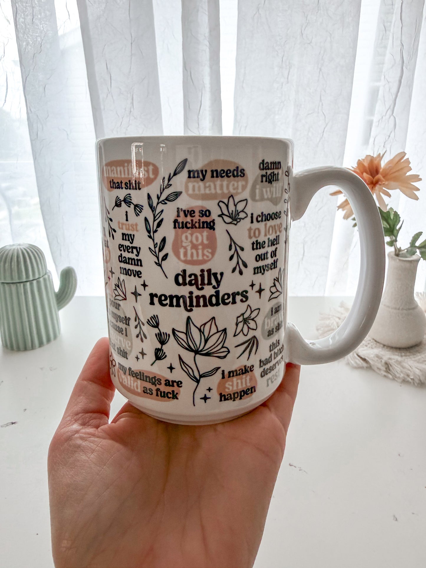 Self Love Affirmations Mug