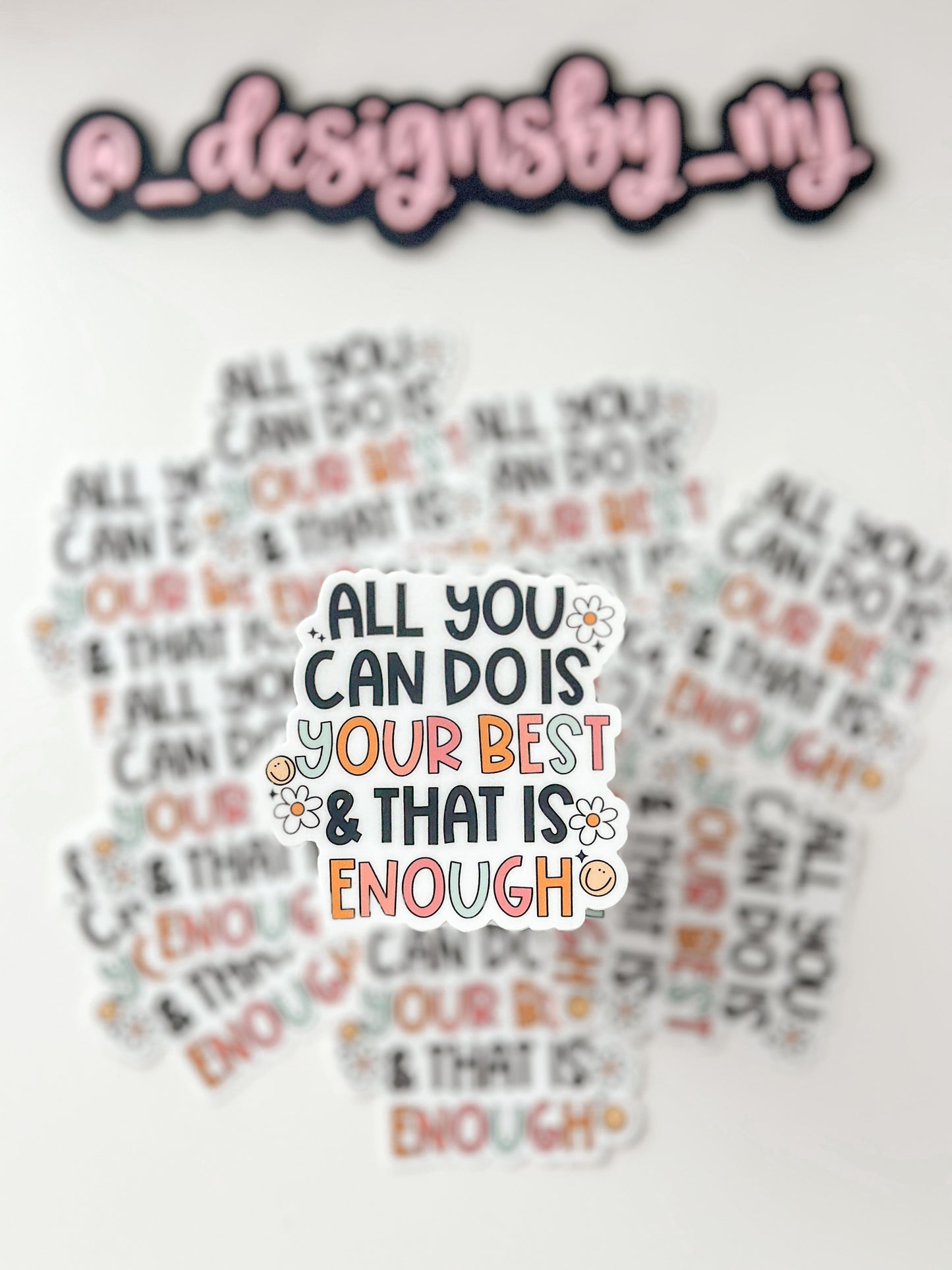 That is Enough Sticker