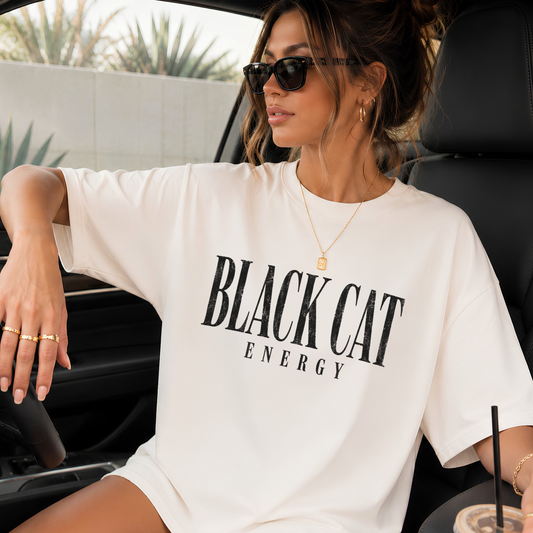 Black Cat Energy Tshirt