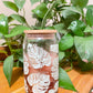 Monstera Leaf Glass cup