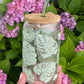 Monstera Leaf Glass cup