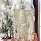 Monstera Leaf Glass cup