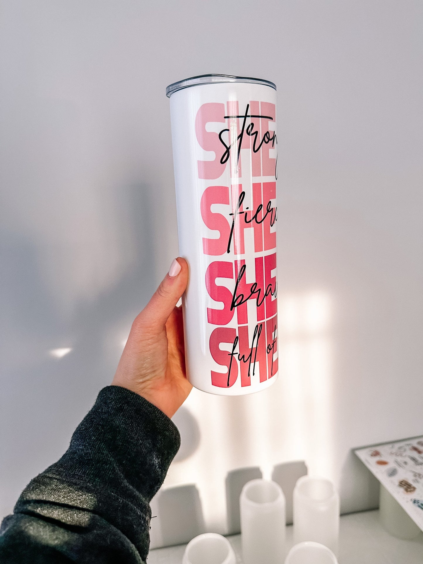 SHE is 20oz Tumbler