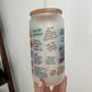 BIBLE AFFIRMATIONS GLASS CUP