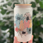 Mama floral Glass Tumbler