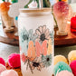 Mama floral Glass Tumbler