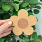 Flower Cork Coasters